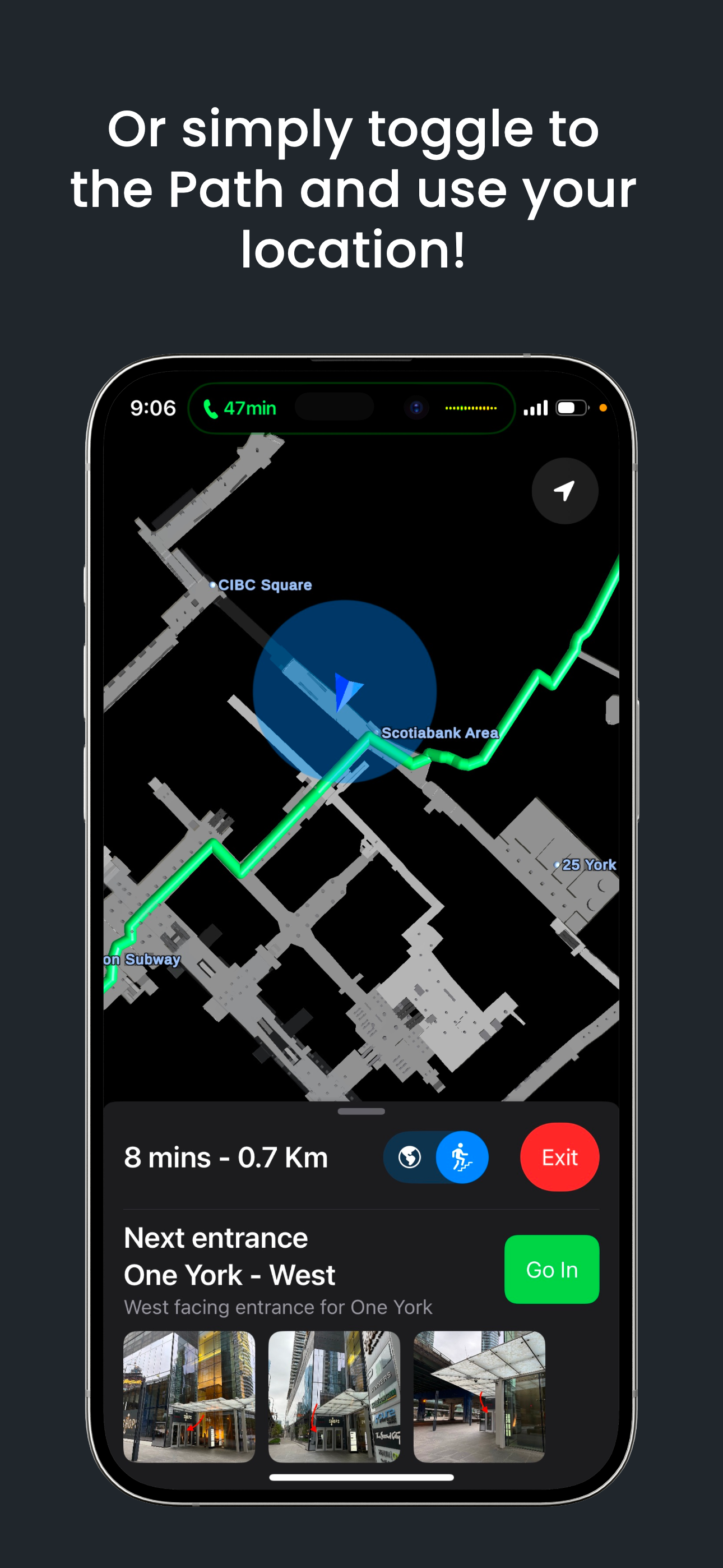 Screenshot of the app 5